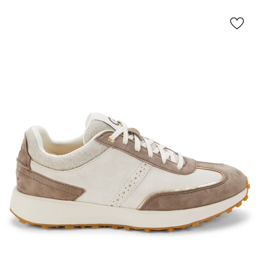 Cole Haan Women's Sneakers - White and Brown